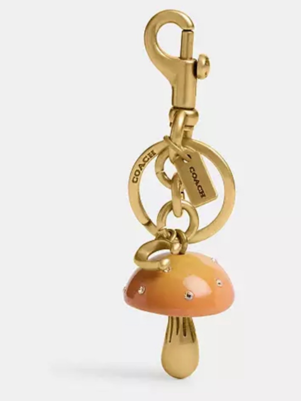 Authentic Coach Mushroon Bag Charm
